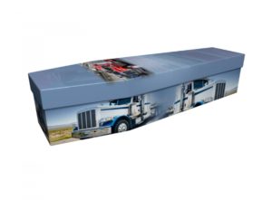 Cardboard coffin - American Truckers - 3870