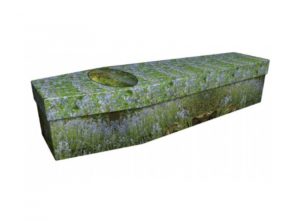 Cardboard coffin - Bluebell wood - 3682