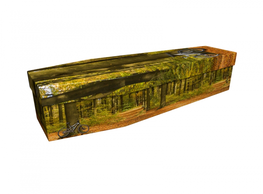 Cardboard coffin - BMX - 3873