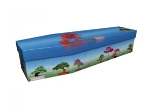 Cardboard coffin - Bonsai Trees - 3874