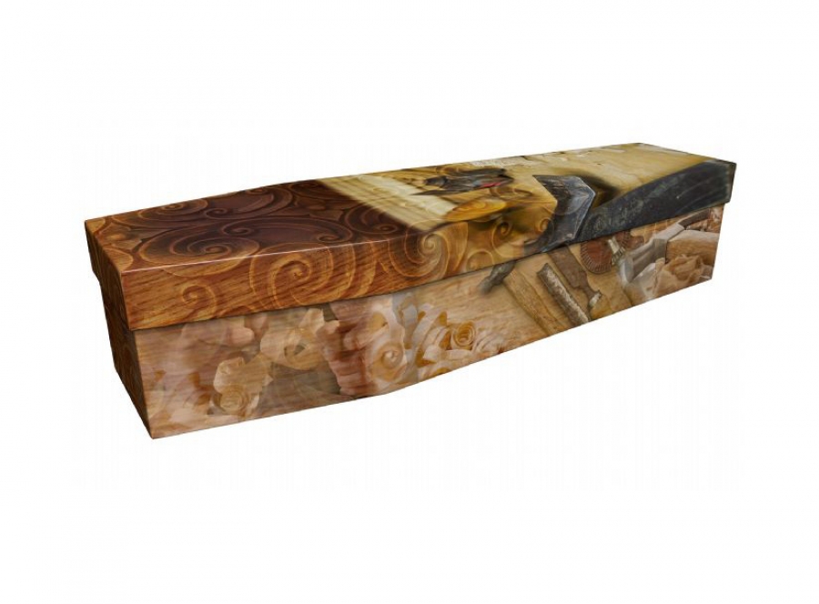 Cardboard coffin - Carpentry - 3662