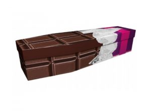 Cardboard coffin - Chocolate bar - 3643