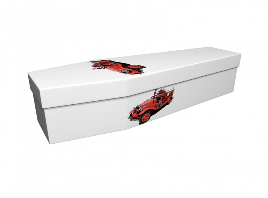 Cardboard coffin - Classic Fire Engines - 3725