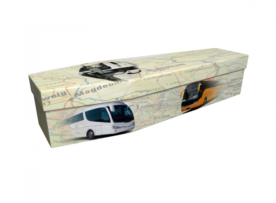 Cardboard coffin - Coaches - 3879