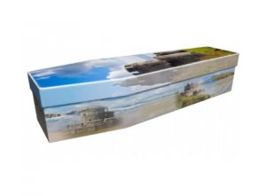 Cardboard coffin - Cornwall - 3936