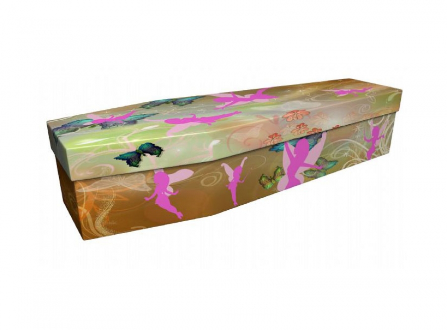 Cardboard coffin - Fairy - 3969