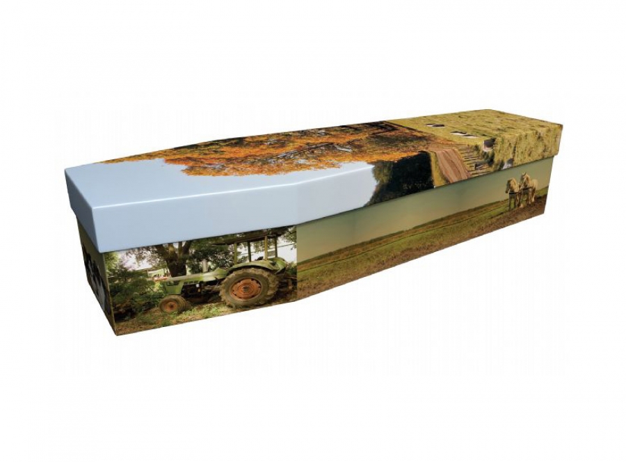 Cardboard coffin - Farming - 3691