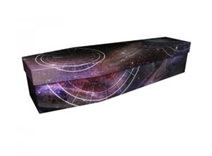 Cardboard coffin - Galaxy - 3883