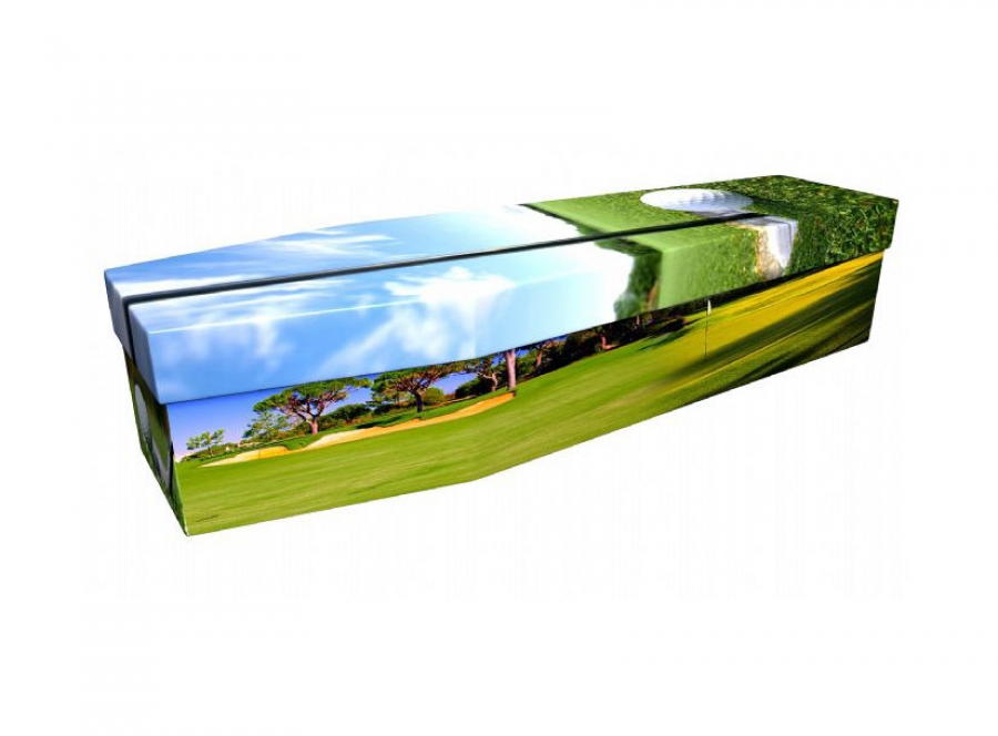 Cardboard coffin - Golf - 3762