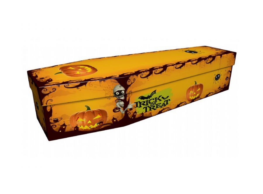 Cardboard coffin - Halloween - 3906