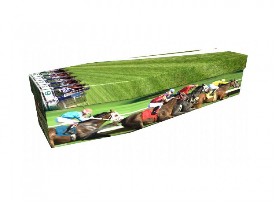 Cardboard coffin - Horse racing - 3792