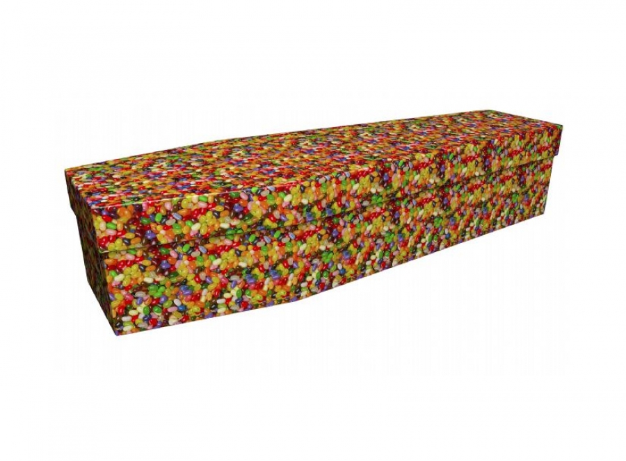 Cardboard coffin - Jelly bean - 3888