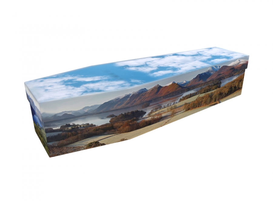 Cardboard coffin - Lake District - 3589