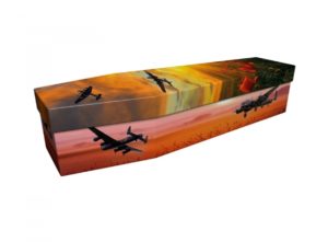 Cardboard coffin - Lancaster Bomber - 3619