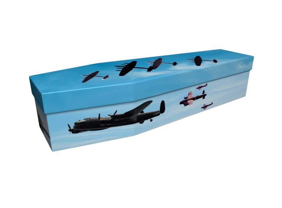 Cardboard coffin - Lancaster Bombers - 3854