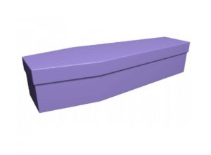 Cardboard coffin - Lilac (CR-20) - 3780