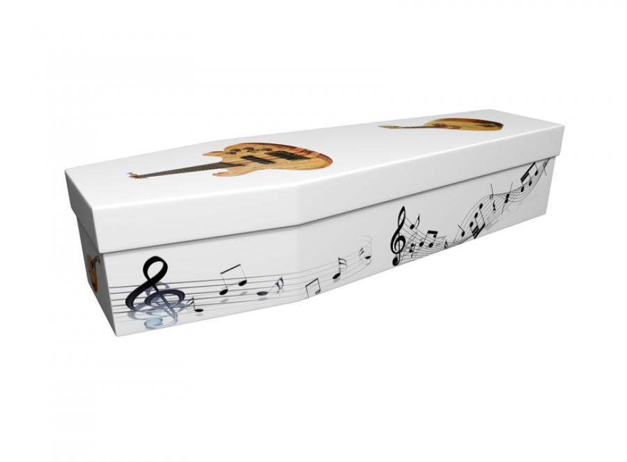 Cardboard coffin - Mandolin - 3863