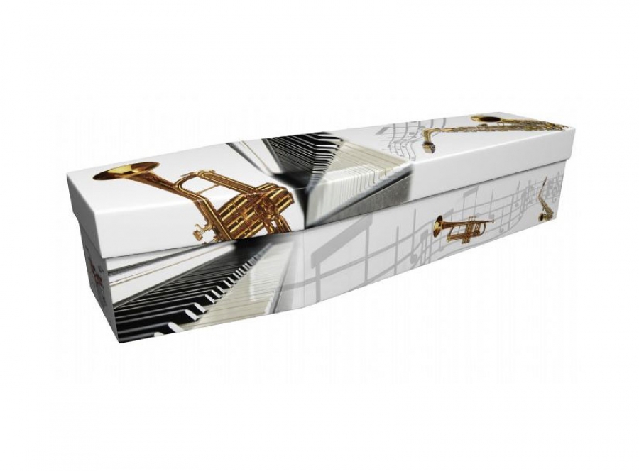 Cardboard coffin - Musical instruments 1 - 3794