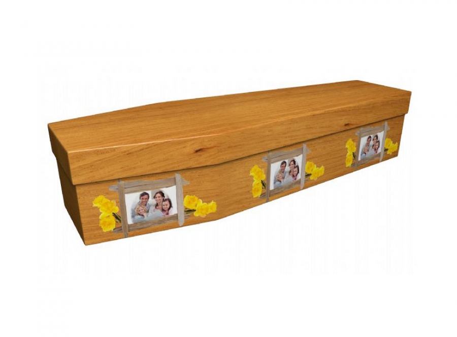 Cardboard coffin - Picture frame - 3962
