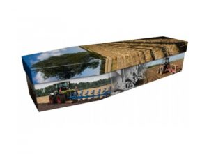 Cardboard coffin - Ploughing season - 3638