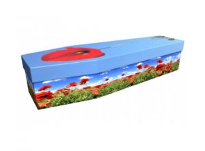 Cardboard coffin - Poppy 1 - 3625