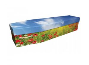 Cardboard coffin - Poppy 2 - 3700