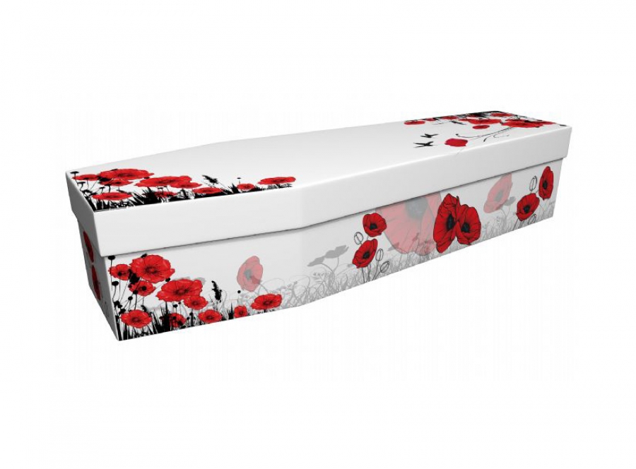 Cardboard coffin - Poppy 3 - 3908