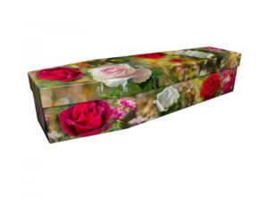 Cardboard coffin - Rose Gardens - 3635