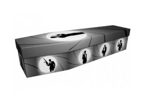 Cardboard coffin - Secret agent - 3826