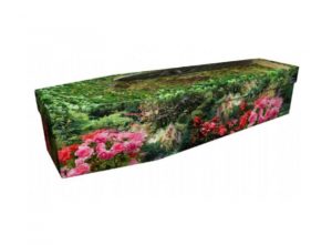 Cardboard coffin - Secret garden - 3971