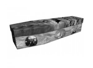 Cardboard coffin - Tall ships - 3895