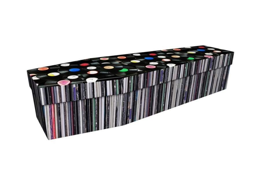 Cardboard coffin - Vinyl Record Collection - 3598