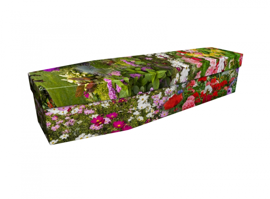 Cardboard coffin - Wild Garden - 3593