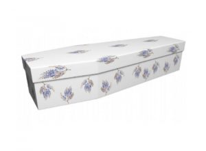 Cardboard coffin - Wisteria - 3675