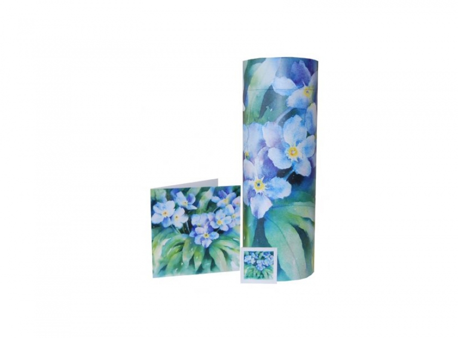 Scatter tube and Forget me not seeds - 9012