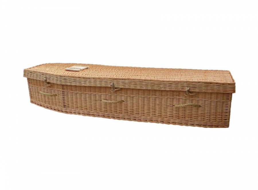 Wicker coffin (Adult) - Larkspur- Traditional Willow - 5000