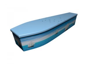 Wooden coffin - Armada - 4236