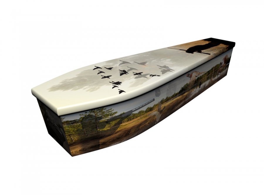 Wooden coffin - Country Life - 4172