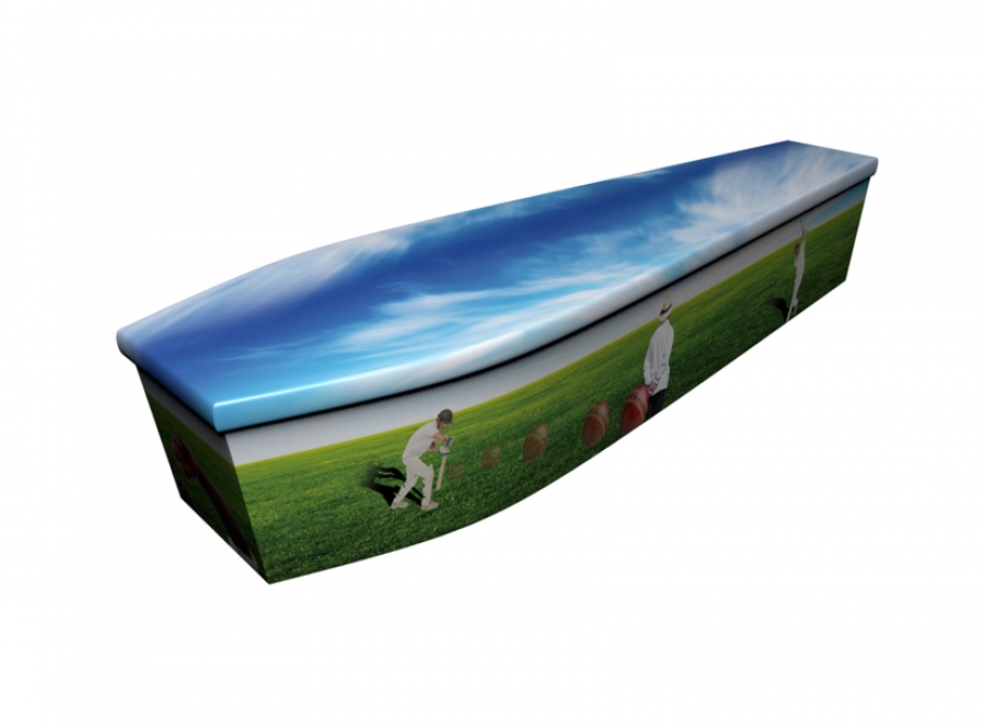 Wooden coffin - Cricket - 4175