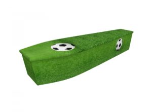 Wooden coffin - Football - 4019