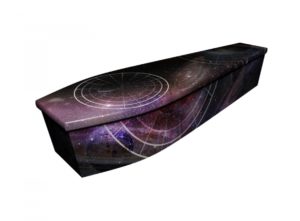 Wooden coffin - Galaxy - 4185