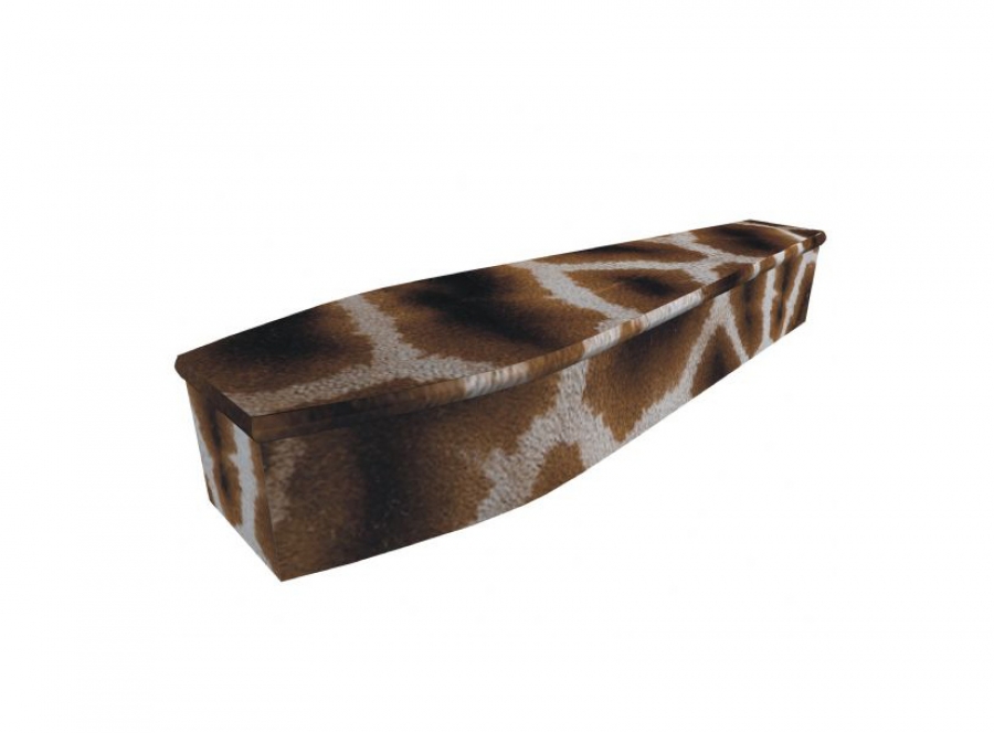 Wooden coffin - Giraffe - 4030