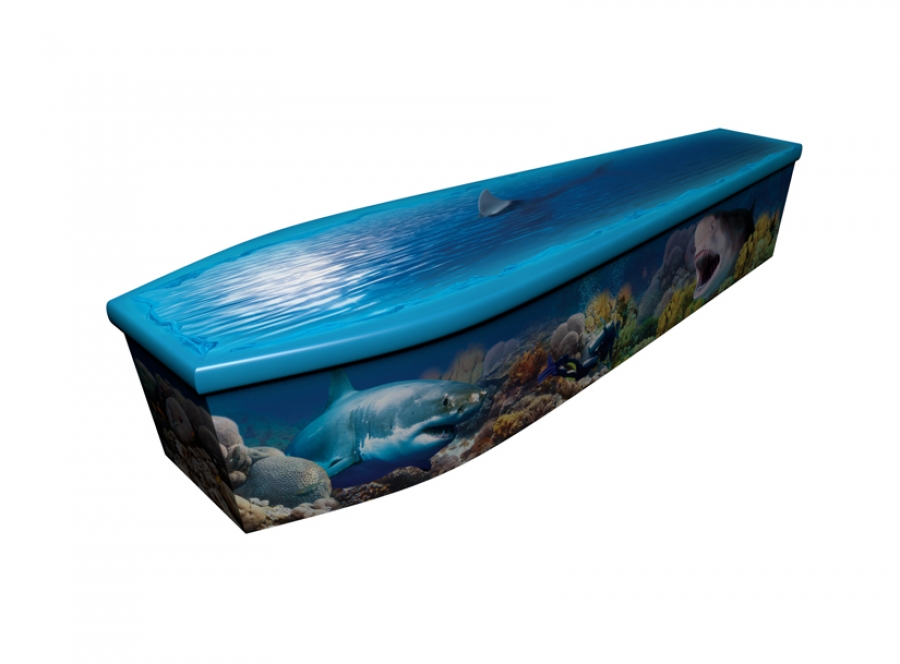 Wooden coffin - Great White Ocean - 4188