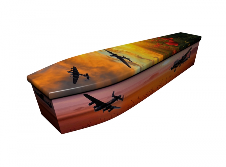 Wooden coffin - Lancaster Sunset - 4198