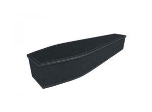 Wooden coffin - Leather - 4023