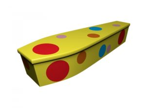 Wooden coffin - Mr Tumble Bags - 4207