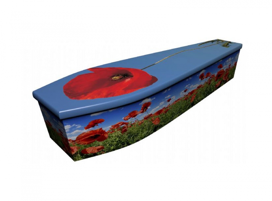 Wooden coffin - Poppy 1 - 4103