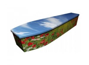 Wooden coffin - Poppy 2 - 4104