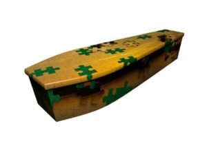 Wooden coffin - Puzzle Lakeside - 4106