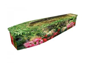 Wooden coffin - Secret Garden - 4279